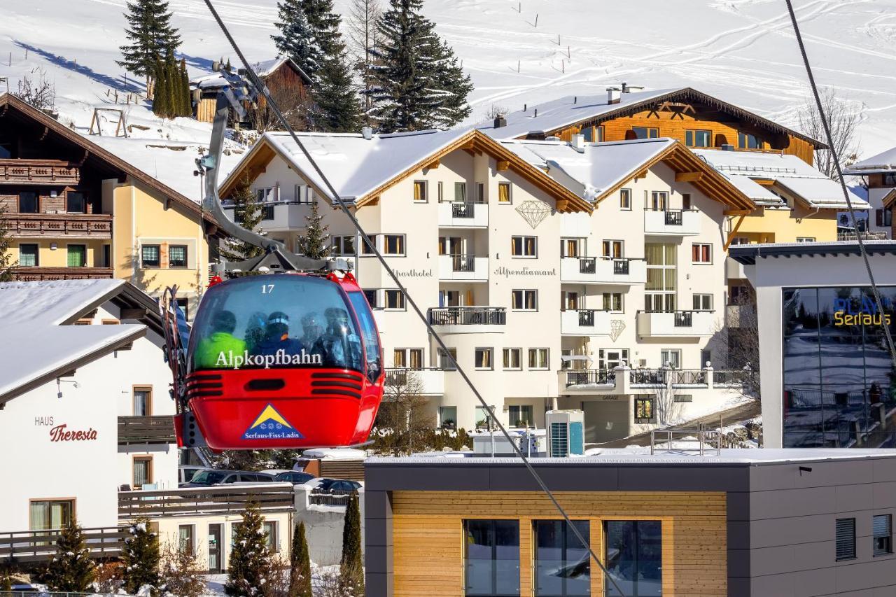 Aparthotel Alpendiamant Serfaus Wachter Gmbh المظهر الخارجي الصورة